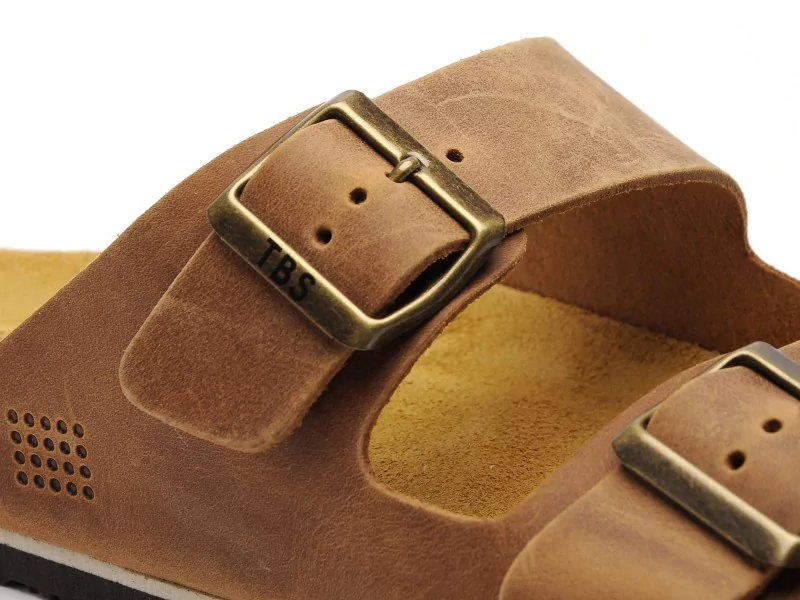 Tbs NEYLANN Marron Mules Homme