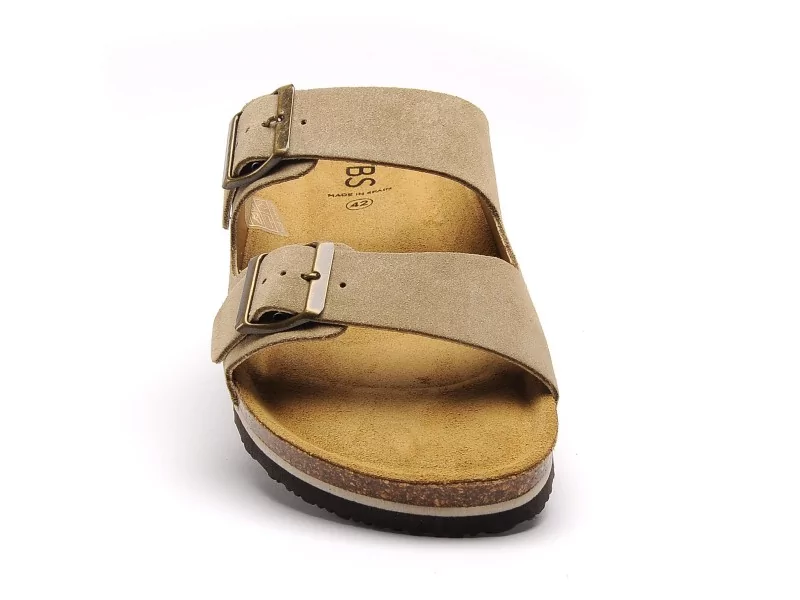 Tbs NEYLANN Beige Mules Homme