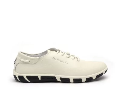 JAZARU Beige Baskets Basses Femme