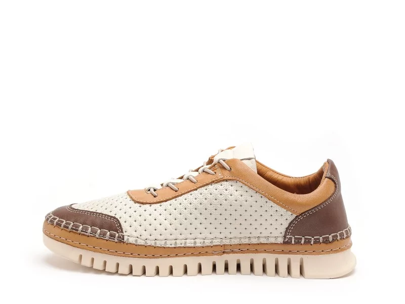 Coco Abricot MALLIEVRE Multicolore Baskets Basses Femme