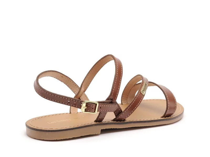 Les Tropeziennes BADEN F Marron Sandales Plates Femme