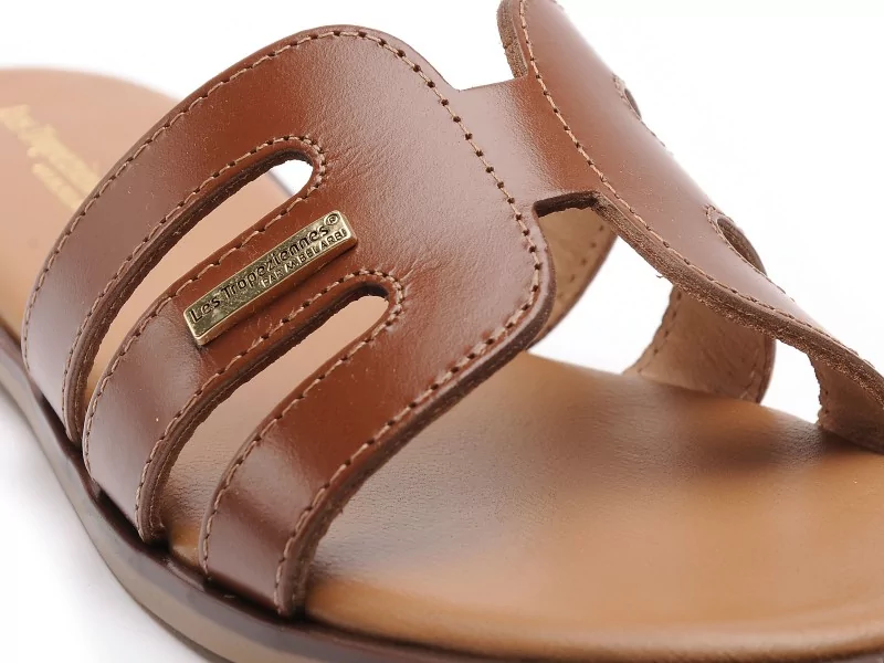 Les Tropeziennes HAMIGOS F Marron Mules et Sabots Plats Femme