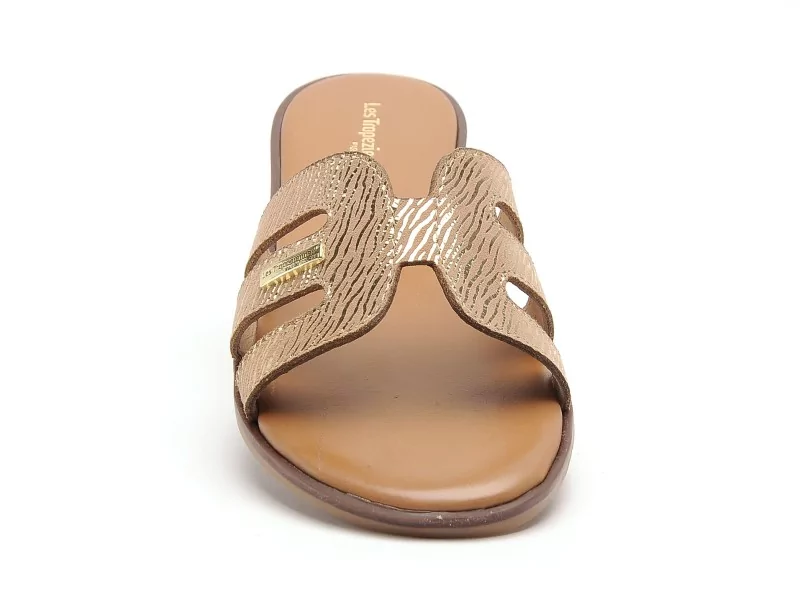 Les Tropeziennes HAMIGA F Beige Mules et Sabots Plats Femme