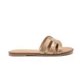 Les Tropeziennes HAMIGA F Beige Mules et Sabots Plats Femme