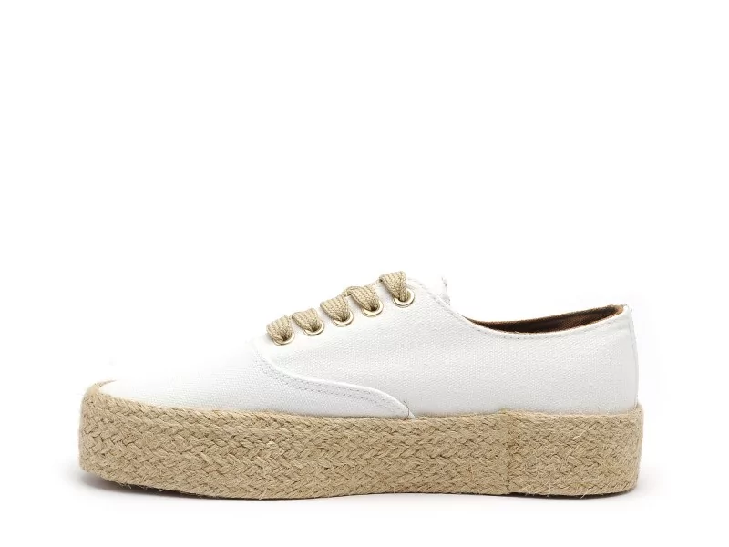 Les Tropeziennes COSMIC F Blanc Baskets Basses Femme
