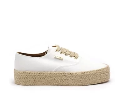COSMIC F Blanc Baskets Basses Femme