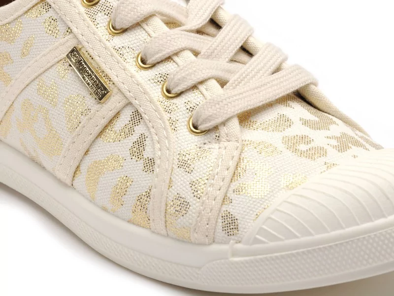 Les Tropeziennes COSMIC CLORU CLORIN Or Baskets Basses Femme