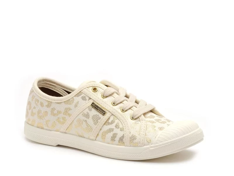 Les Tropeziennes COSMIC CLORU CLORIN Or Baskets Basses Femme