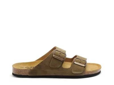 BARNA 175857 Kaki Mules Homme