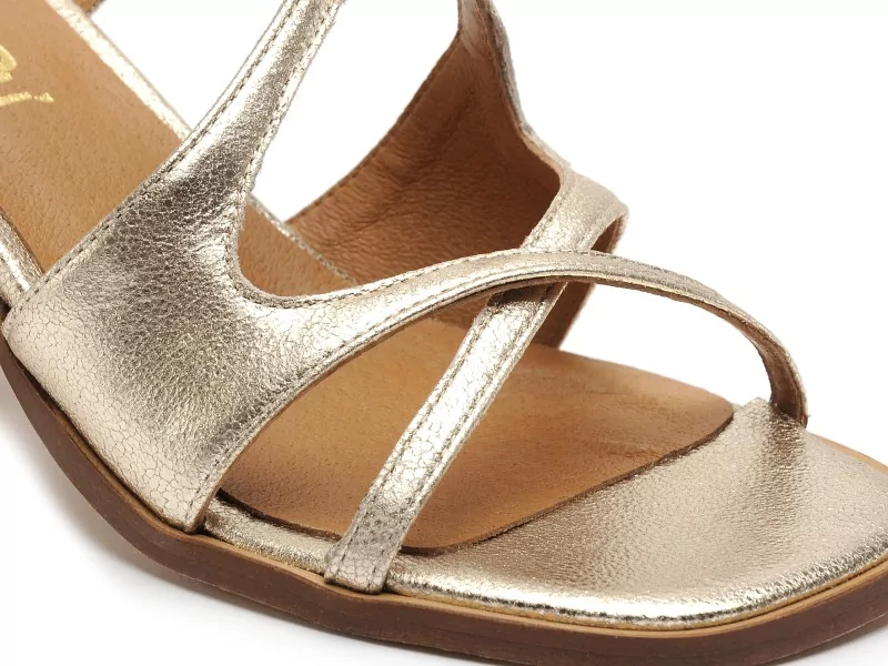 Maroli 8931 Or Sandales à Talons Femme