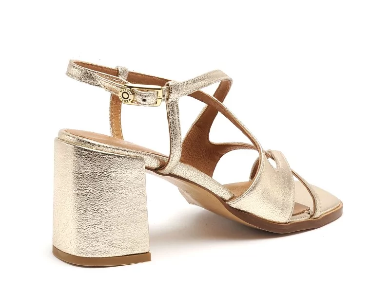 Maroli 8931 Or Sandales à Talons Femme
