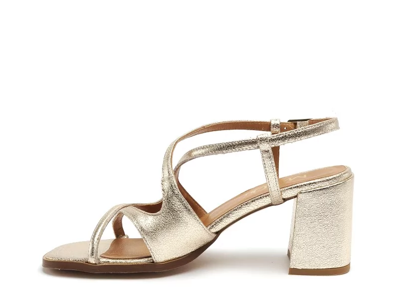 Maroli 8931 Or Sandales à Talons Femme
