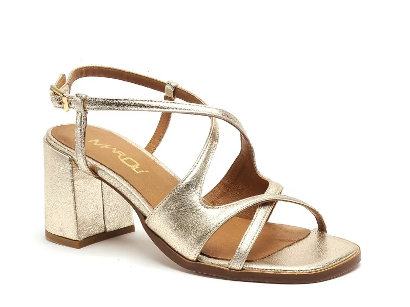 Maroli 8931 Or Sandales à Talons Femme