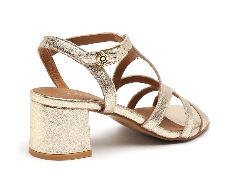 Maroli 8936 Or Sandales à Talons Femme