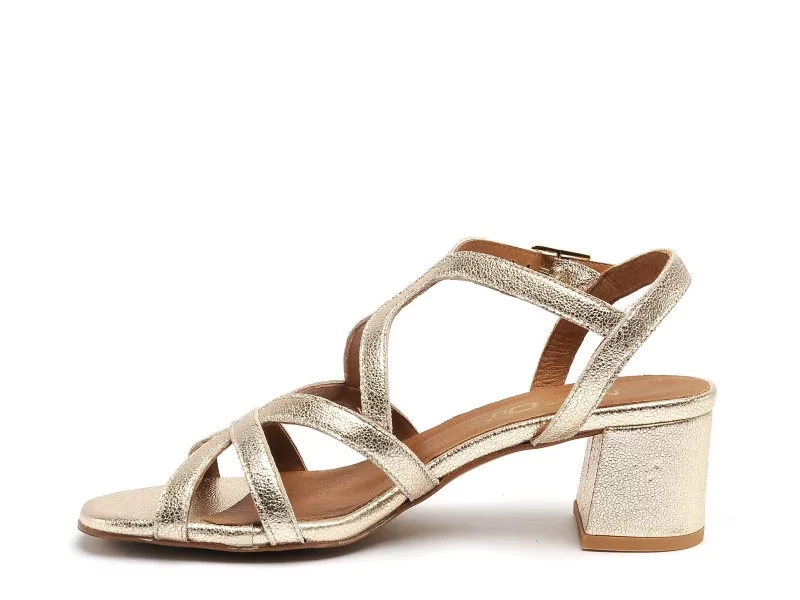 Maroli 8936 Or Sandales à Talons Femme