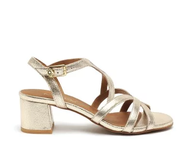 8936 Or Sandales à Talons Femme