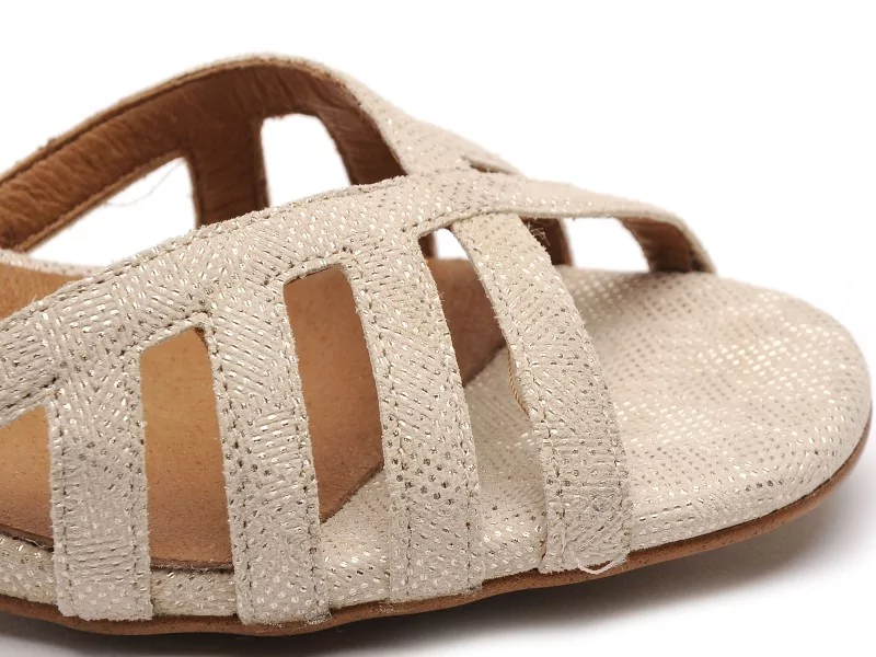 Maroli 7702 Beige Sandales à Talons Femme