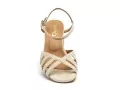 Maroli 7702 Beige Sandales à Talons Femme