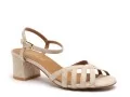 Maroli 7702 Beige Sandales à Talons Femme