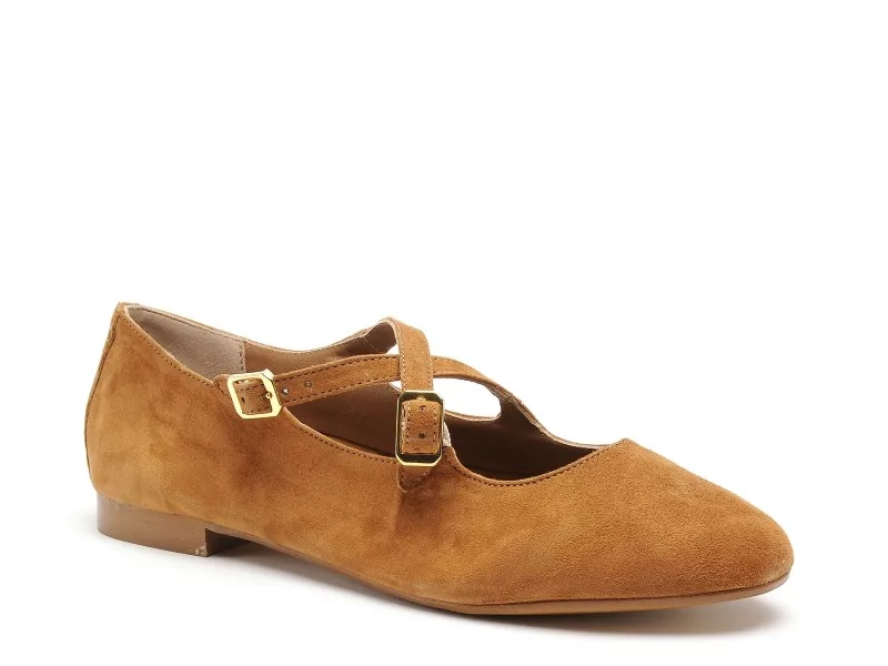 Reqins COLETTE Marron Ballerines Femme