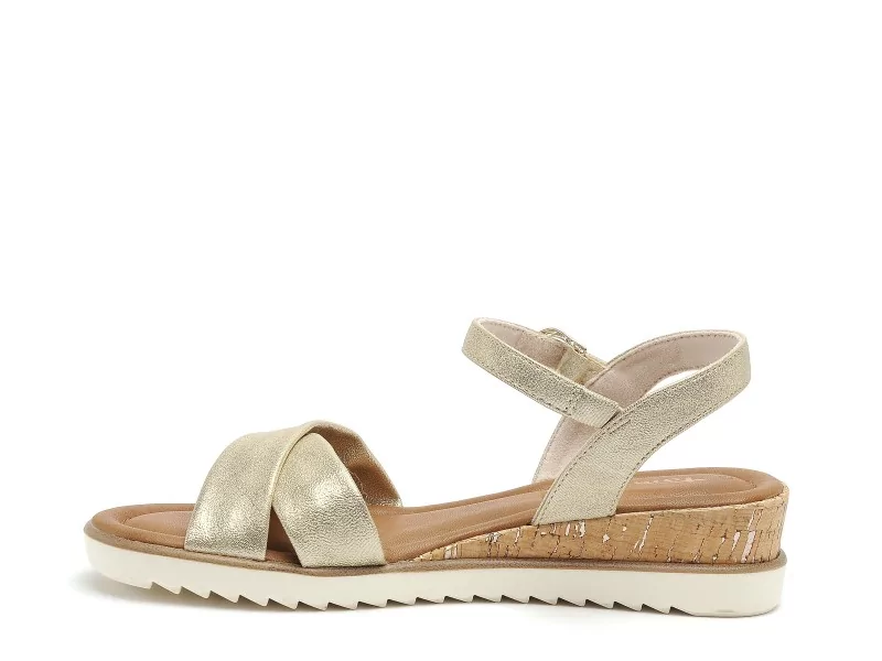 Tamaris 28106 44 Or Sandales à Talons Femme