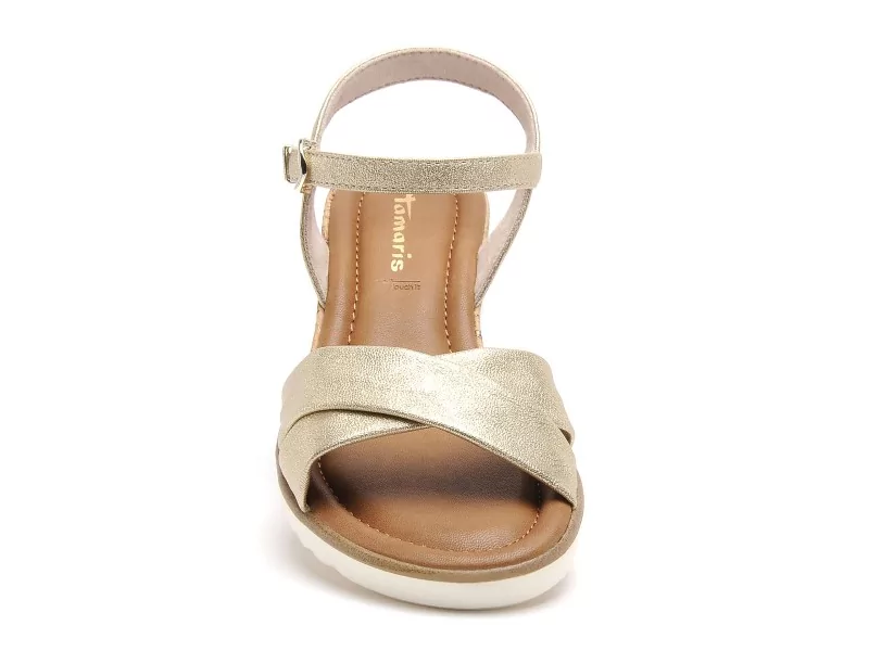 Tamaris 28106 44 Or Sandales à Talons Femme