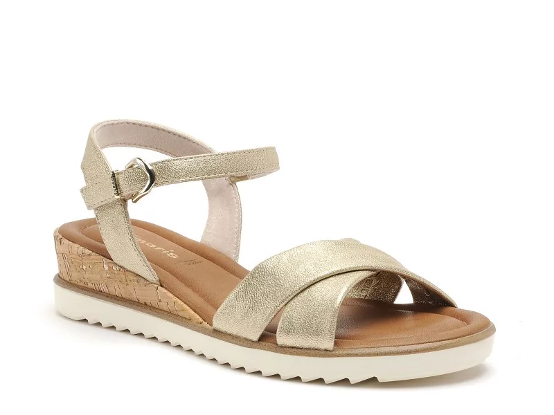 Tamaris 28106 44 Or Sandales à Talons Femme