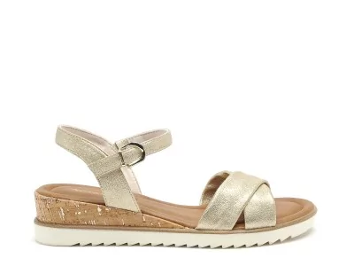 28106 44 Or Sandales à Talons Femme