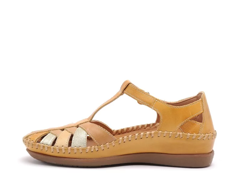 Pikolinos CADAQUES W8K0705 C1 Jaune Sandales à Talons Femme