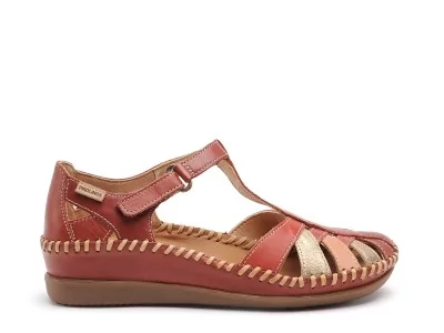 CADAQUES W8K0705 C1 Rouge Sandales à Talons Femme