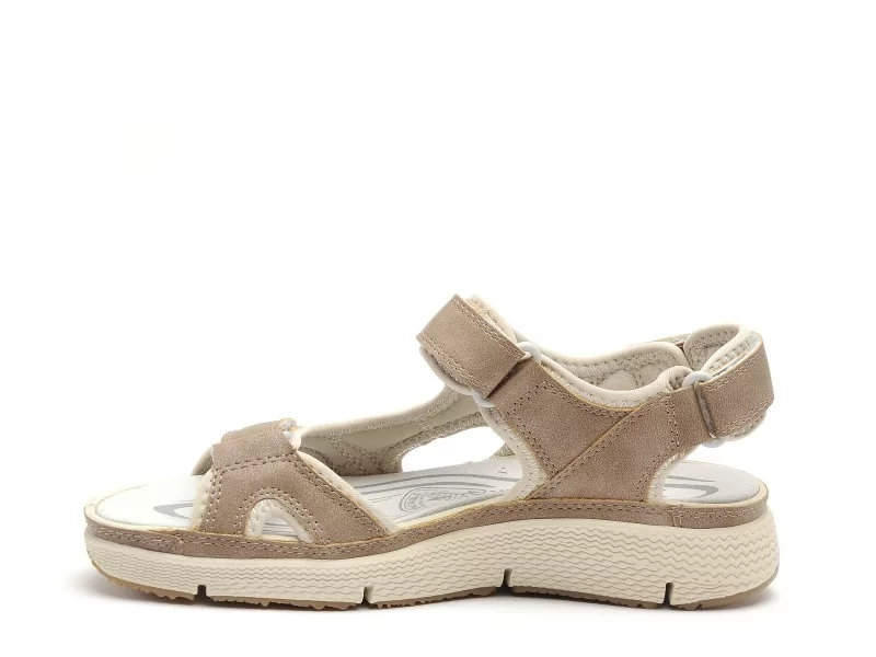 Allrounder 005 P2008636 ITS ME Gris Sandales Plates Femme