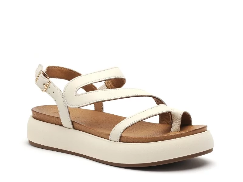 Inuovo A96003 Beige Sandales à Talons Femme