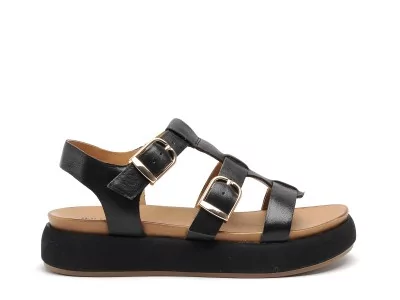 A96046 Noir Sandales à Talons Femme