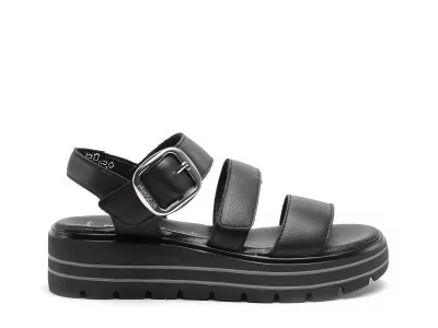 D3N50 Noir Sandales à Talons Femme