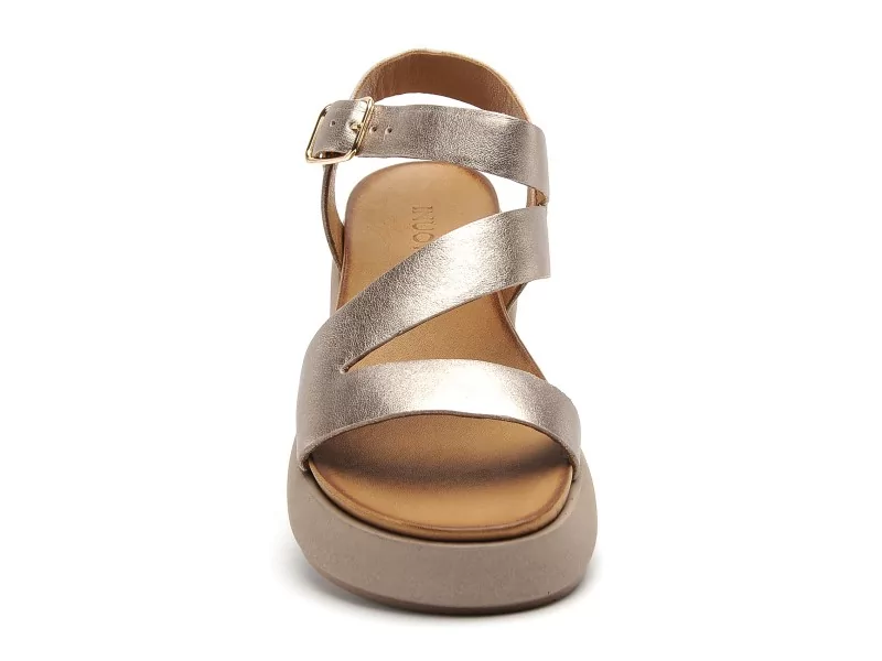 Inuovo A96001 Or Sandales Plates Femme