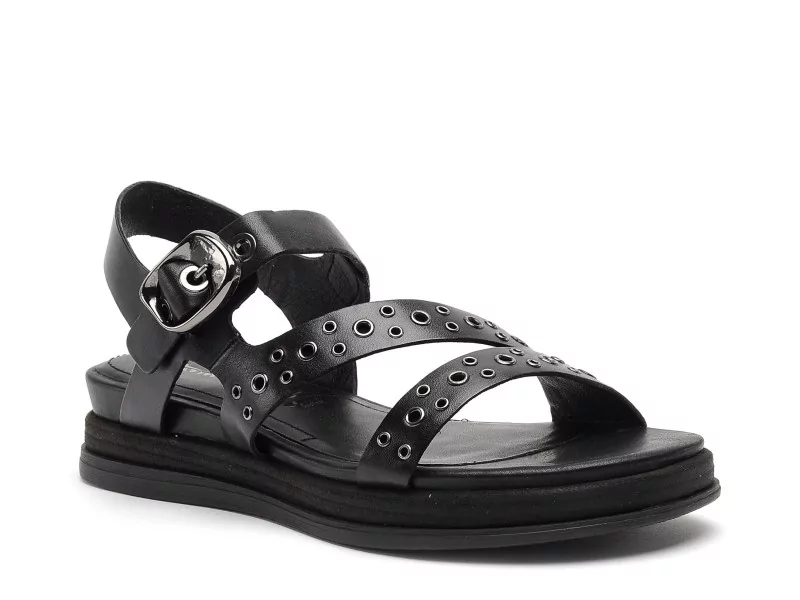 Tamaris 28217 46 Noir Sandales Plates Femme