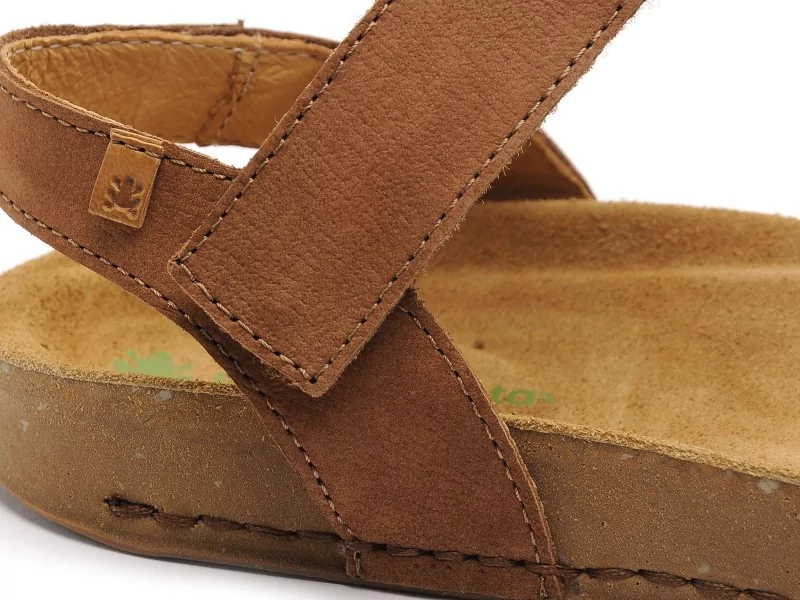 El Naturalista BALANCE N5790 Marron Sandales Plates Femme