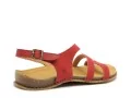 El Naturalista PANGLAO N5811 Rouge Sandales Plates Femme
