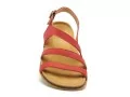 El Naturalista PANGLAO N5811 Rouge Sandales Plates Femme