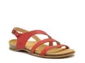 El Naturalista PANGLAO N5811 Rouge Sandales Plates Femme