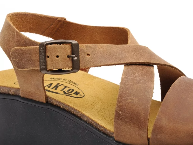 Plakton KIOTO 336442 Marron Sandales à Talons Femme