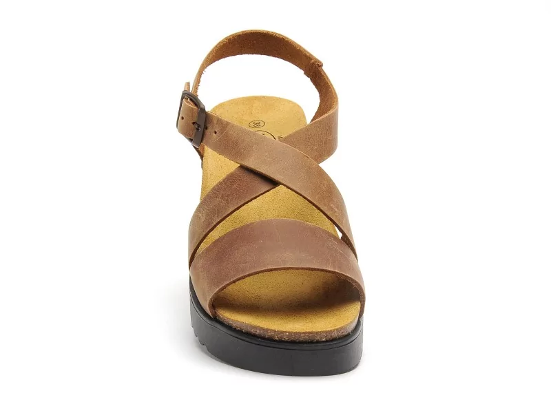 Plakton KIOTO 336442 Marron Sandales à Talons Femme