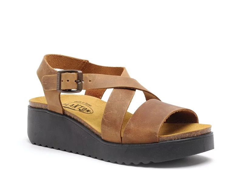 Plakton KIOTO 336442 Marron Sandales à Talons Femme