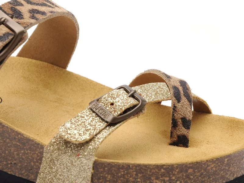 Plakton CP BOMBAY 341032 Multicolore Mules et Sabots Plats Femme