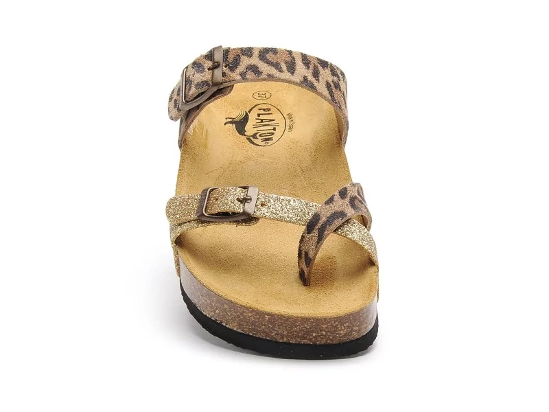 Plakton CP BOMBAY 341032 Multicolore Mules et Sabots Plats Femme