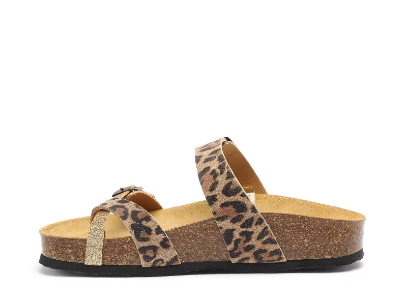 Plakton CP BOMBAY 341032 Multicolore Mules et Sabots Plats Femme