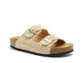 Plakton CP BETA 340010 Beige Mules et Sabots Plats Femme