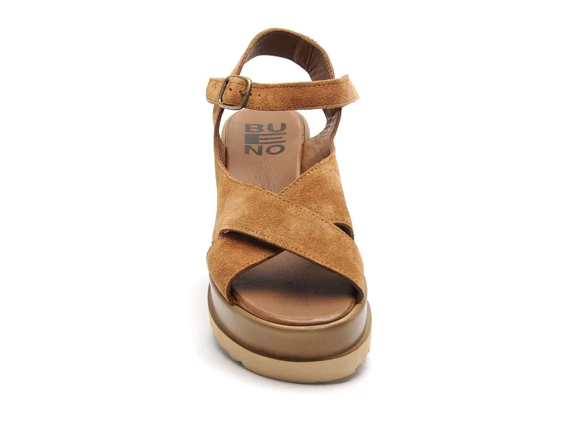 BUENO KAREN Marron Sandales à Talons Femme