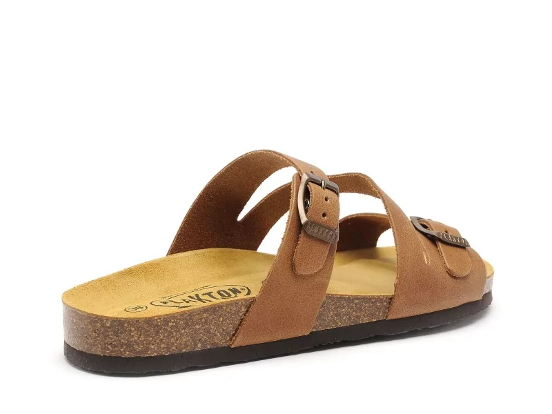 Plakton BOLINO 181210 Marron Mules et Sabots Plats Femme