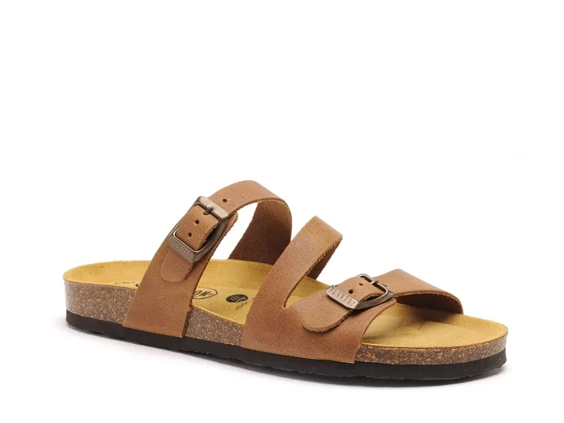 Plakton BOLINO 181210 Marron Mules et Sabots Plats Femme